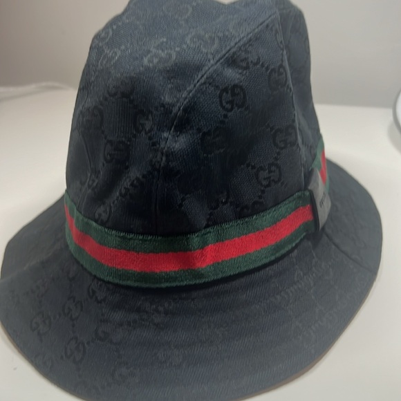 Gucci black hat, size xl / new - Picture 8 of 11